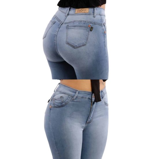 JEANS CARTAGENA SKINNY LIGHT BLUE DIVINE - Imagen 3