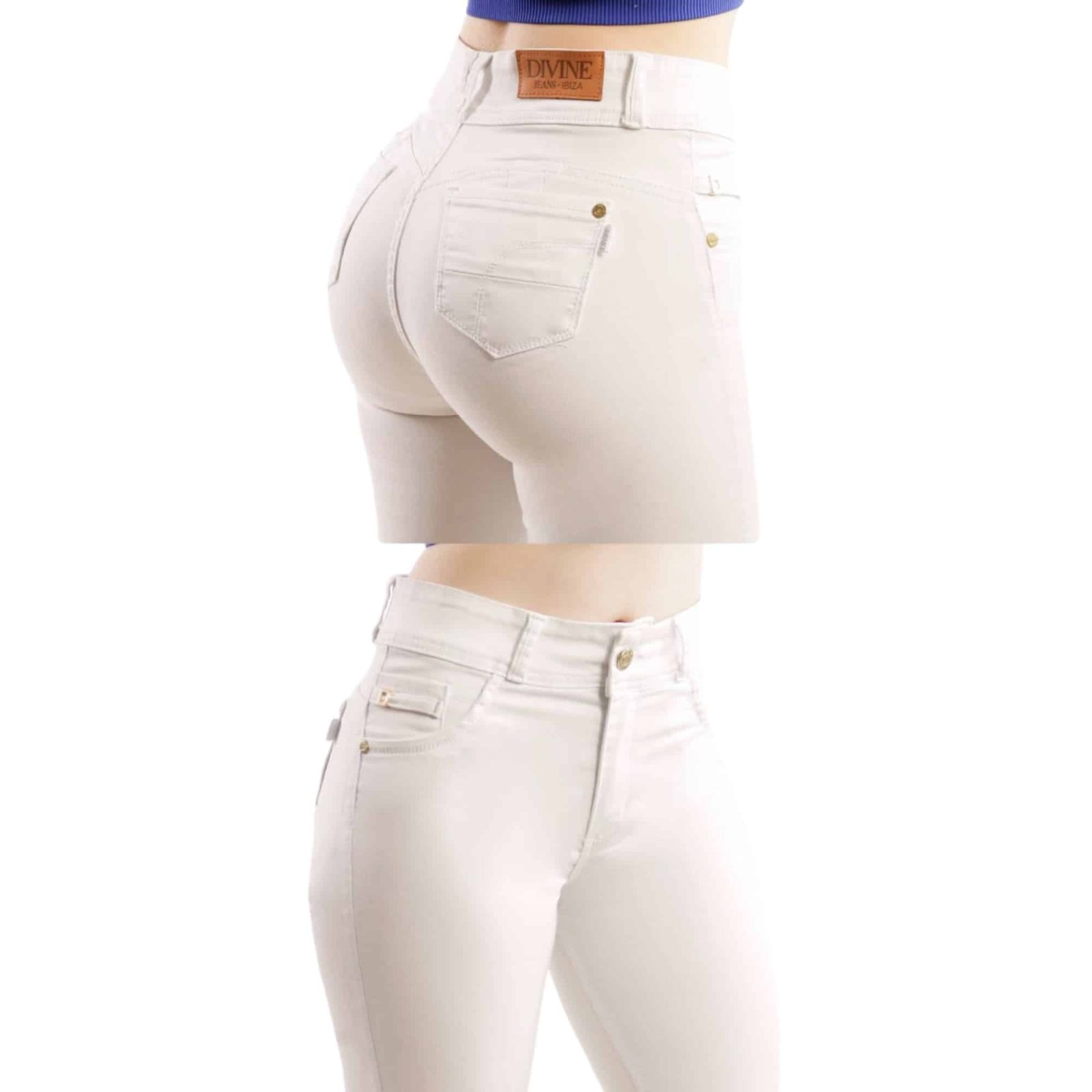 JEANS MARILYN SKINNY WHITE DIVINE - Imagen 3