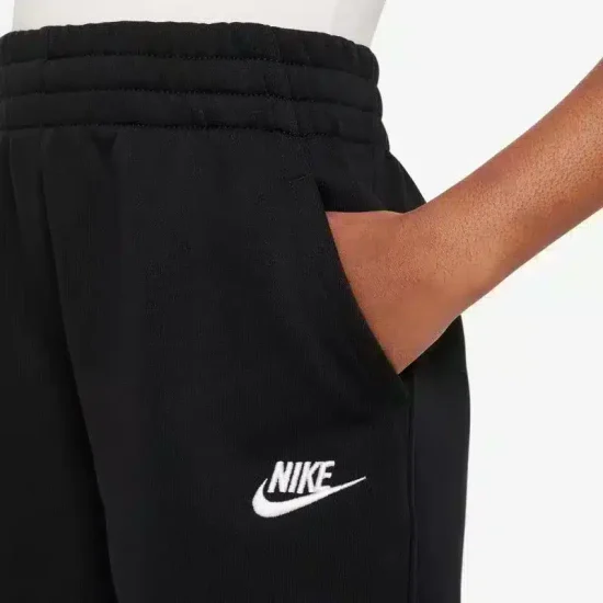 SHORT KIDS NSW CLUB FLEECE BLACK NIKE - Imagen 4