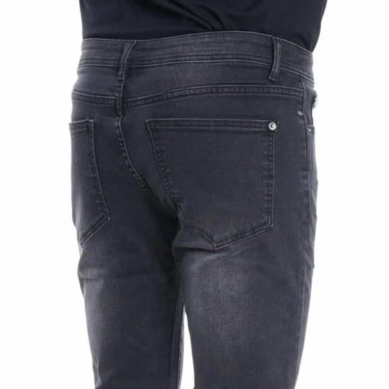 JEANS HOMBRE SLIM TIRO MEDIO BLACK FIVE POCKETS BASIC ELLUS - Imagen 3
