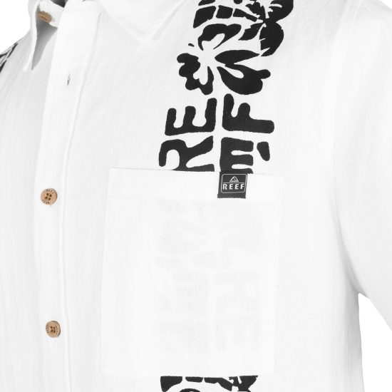 CAMISA HOMBRE MC 40 BLANCO REEF - Imagen 3