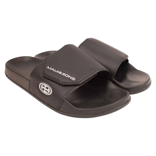 SANDALIA HOMBRE 5S2082-MV LISO BLACK MAUI - Imagen 3