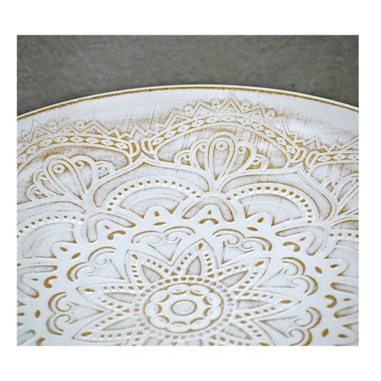 SET 3 MESAS APOYO OLD WHITE MSA - Imagen 5