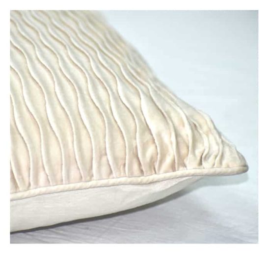 COJIN RELLENO CUADRADO BEIGE MSA - Imagen 4