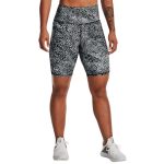 Shorts HeatGear Bike para mujer Under Armour - Gris Camo