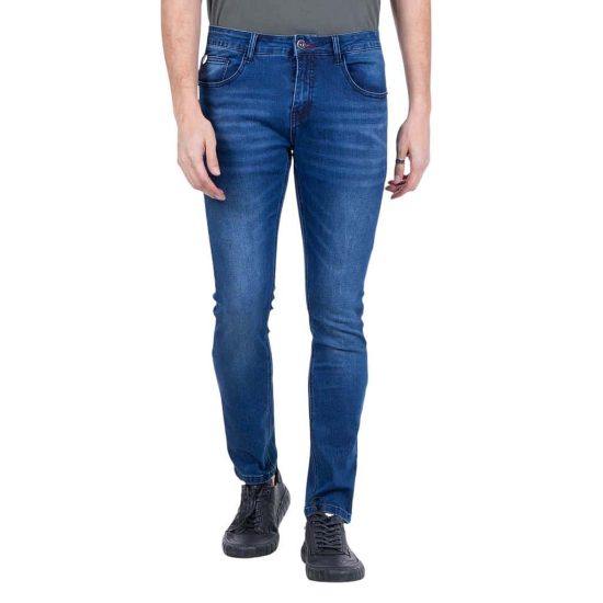 JEANS HOMBRE NEW SLIM TIRO MEDIO DARK BLUE L33 ELLUS