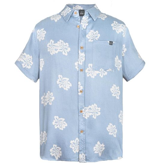 CAMISA HOMBRE MC 43 AZUL CLARO REEF