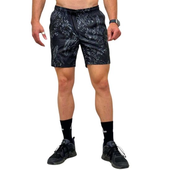 SHORT HOMBRE FLEX BLACK MONSTERA KONKO