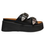 SANDALIA MUJER SINTETICO NEGRO BONNY FRANCO