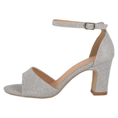 SANDALIA MUJER 3071-21 PLATEADO ALQUMIA