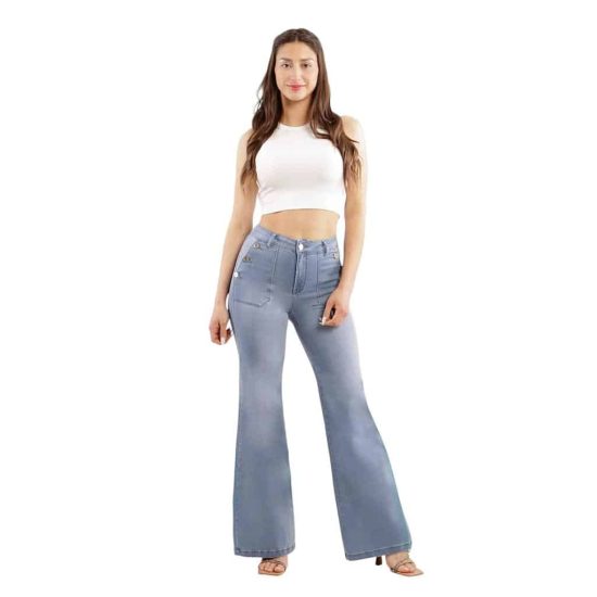 JEANS LORETTA PALAZZO LIGHT BLUE DIVINE