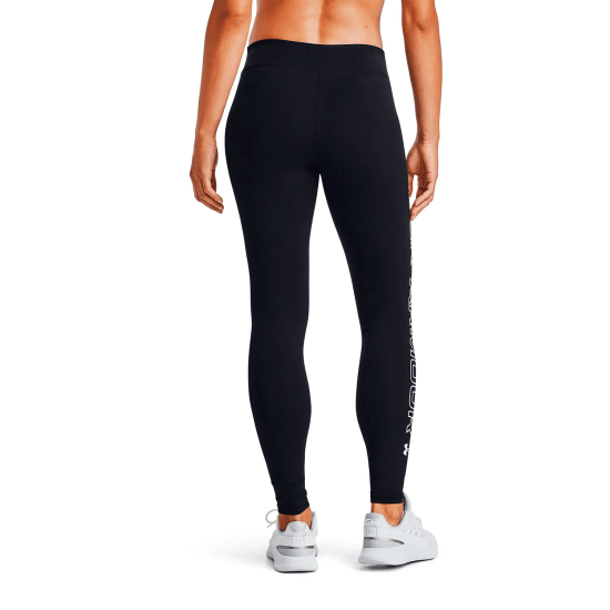 CALZA MUJER FAVORITE WORDMARK BLACK UNDER ARMOUR - Imagen 2