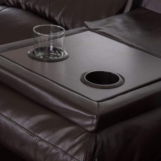 SOFA ANDALUCIA RECLINABLE 3 CUERPOS CHOCOLATE CIC - Imagen 5