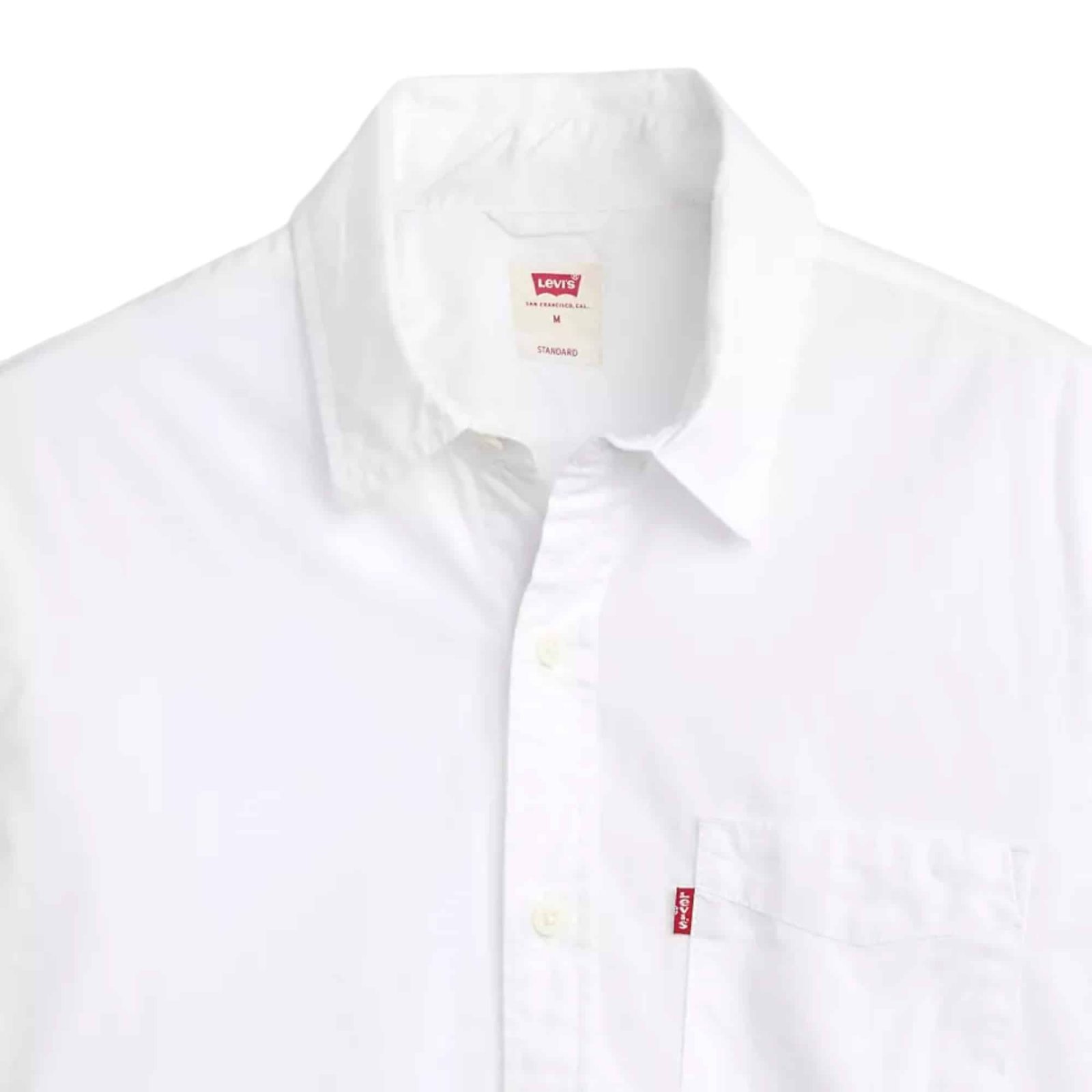 CAMISA HOMBRE SS CLASSIC STANDRD BRIGHT WHITE LEVIS - Imagen 3