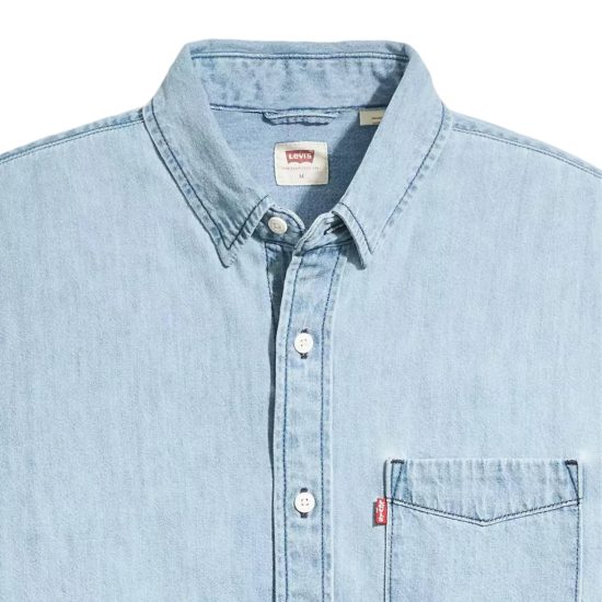 CAMISA HOMBRE SS CLASSIC STANDRD FRANKLIN STONE LEVIS - Imagen 4
