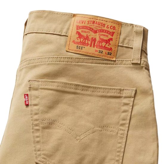 PANTALON HOMBRE 511 SLIM HARVEST GOLD LEVIS - Imagen 5