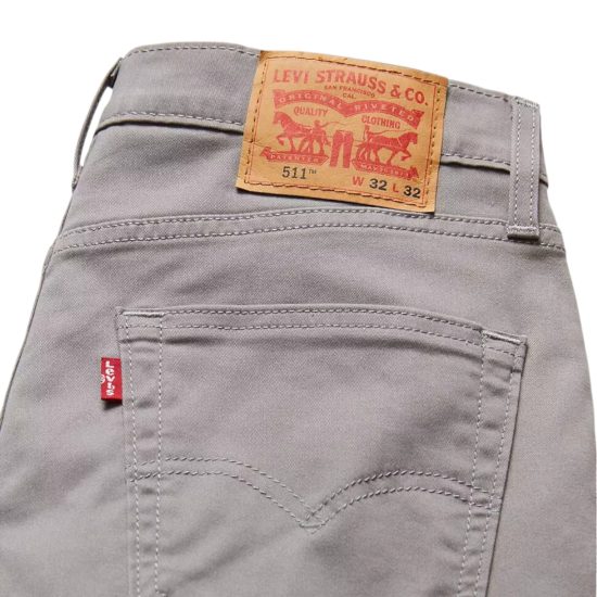 PANTALON HOMBRE 511 SLIM STEEL GREY LEVIS - Imagen 5