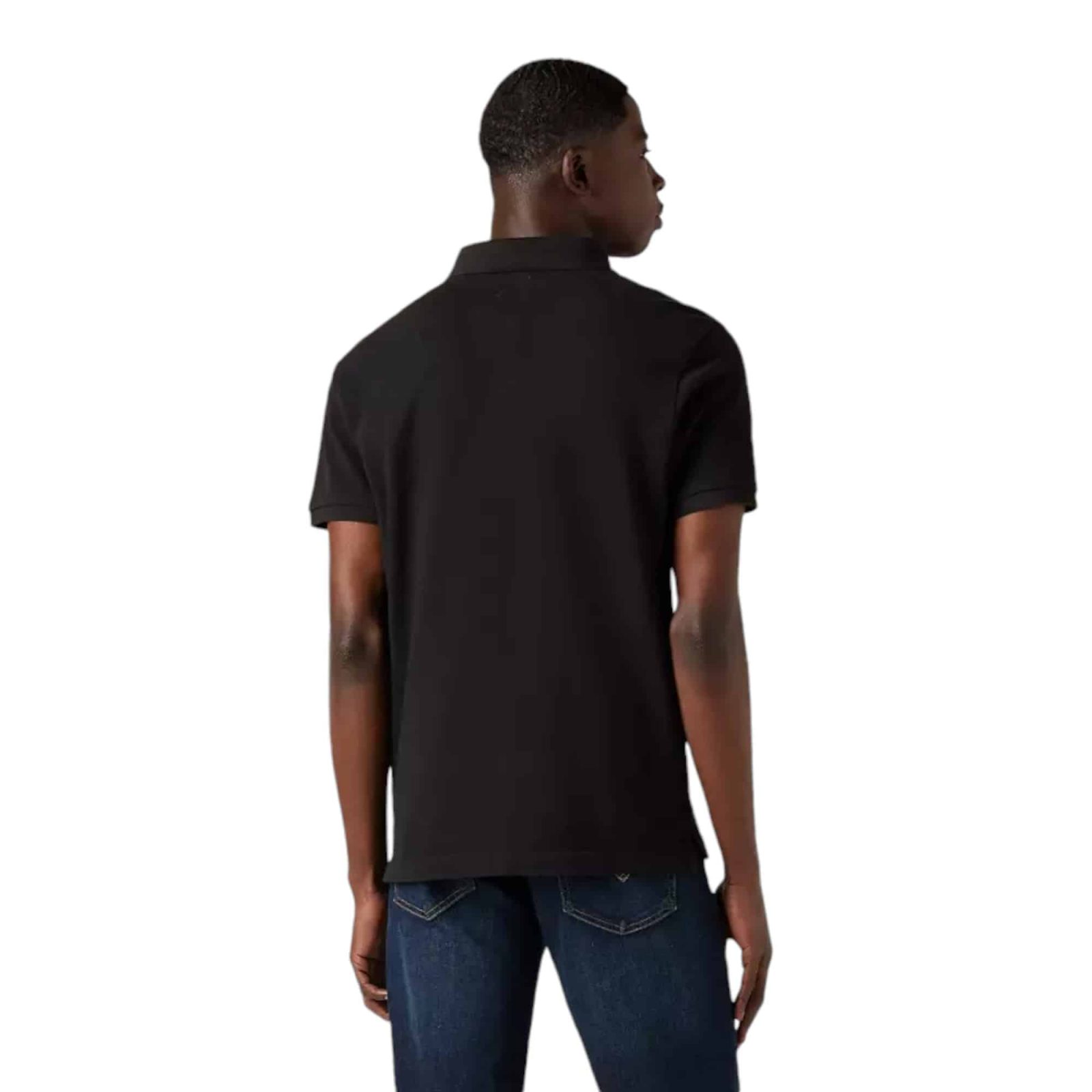 POLERA HOMBRE PIQUE NEGRO HOUSEMARK LEVIS - Imagen 2