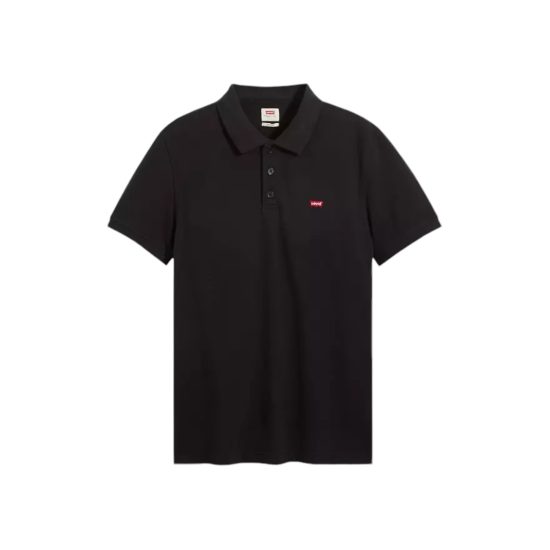 POLERA HOMBRE PIQUE NEGRO HOUSEMARK LEVIS - Imagen 4