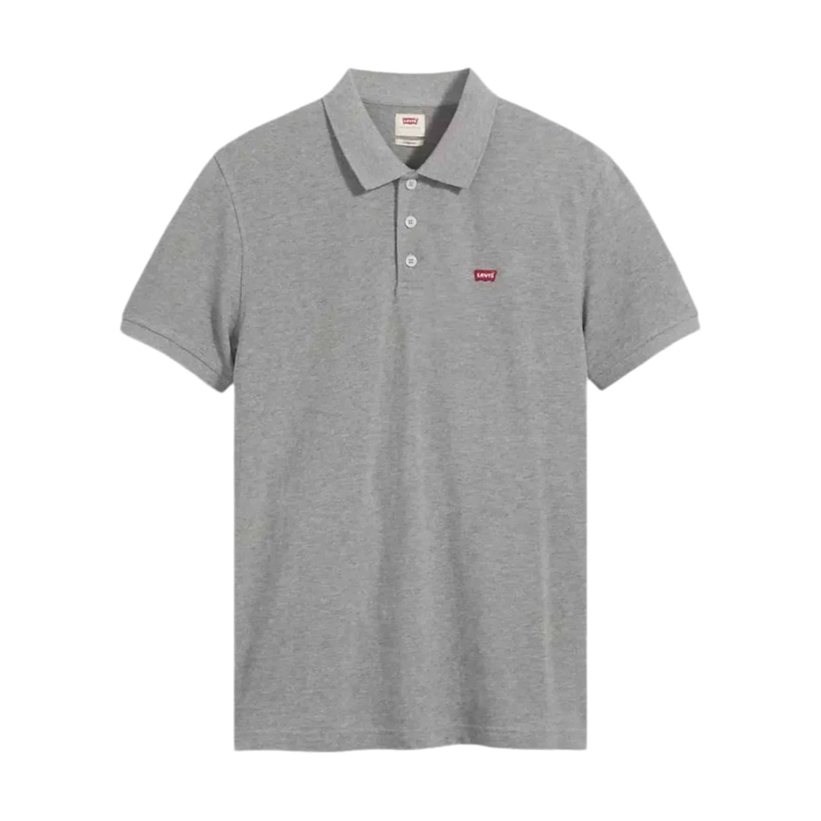 POLERA HOMBRE POLEVIS GREY HEATHER LEVIS - Imagen 3