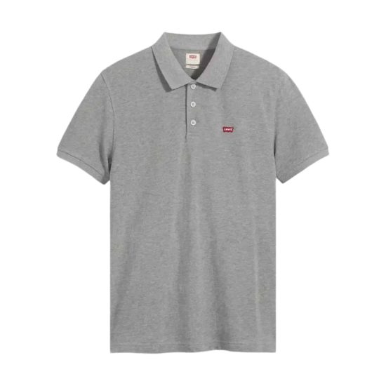 POLERA HOMBRE POLEVIS GREY HEATHER LEVIS - Imagen 3