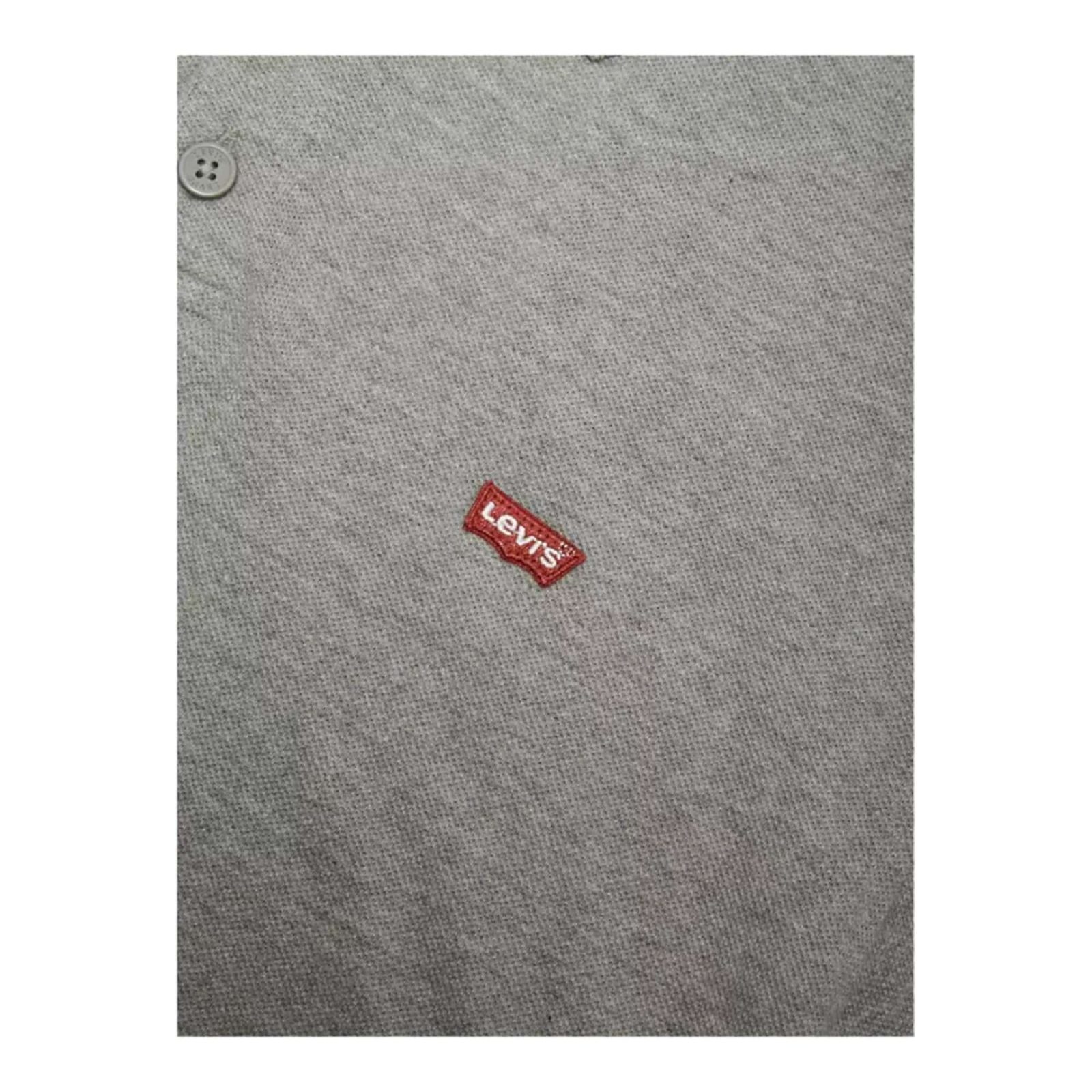 POLERA HOMBRE POLEVIS GREY HEATHER LEVIS - Imagen 5