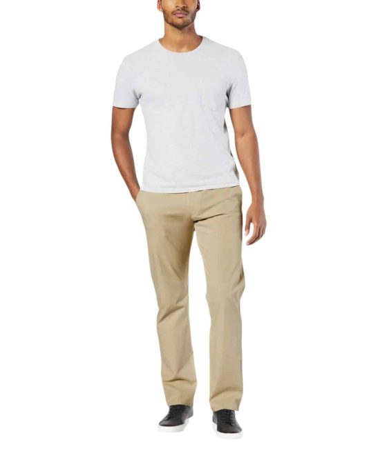 PANTALON HOMBRE ULT 360 CHINO STRAIGHT KHAKI DOCKERS - Imagen 4