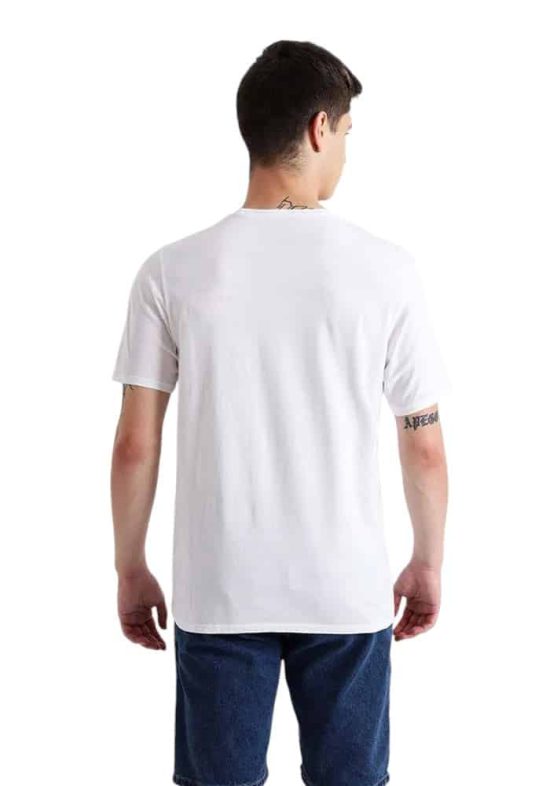 POLERA HOMBRE POCKET TEE PAPER WHITE DOCKERS - Imagen 2