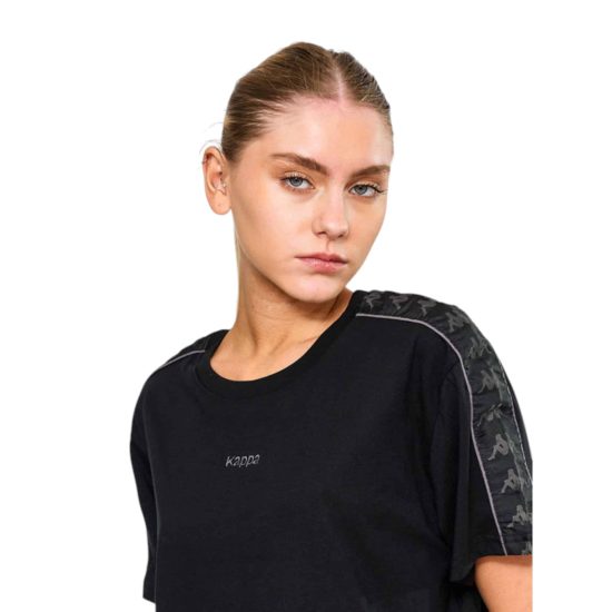 POLERA MUJER MC CROPPED KPWPONO96NE KAPPA - Imagen 3