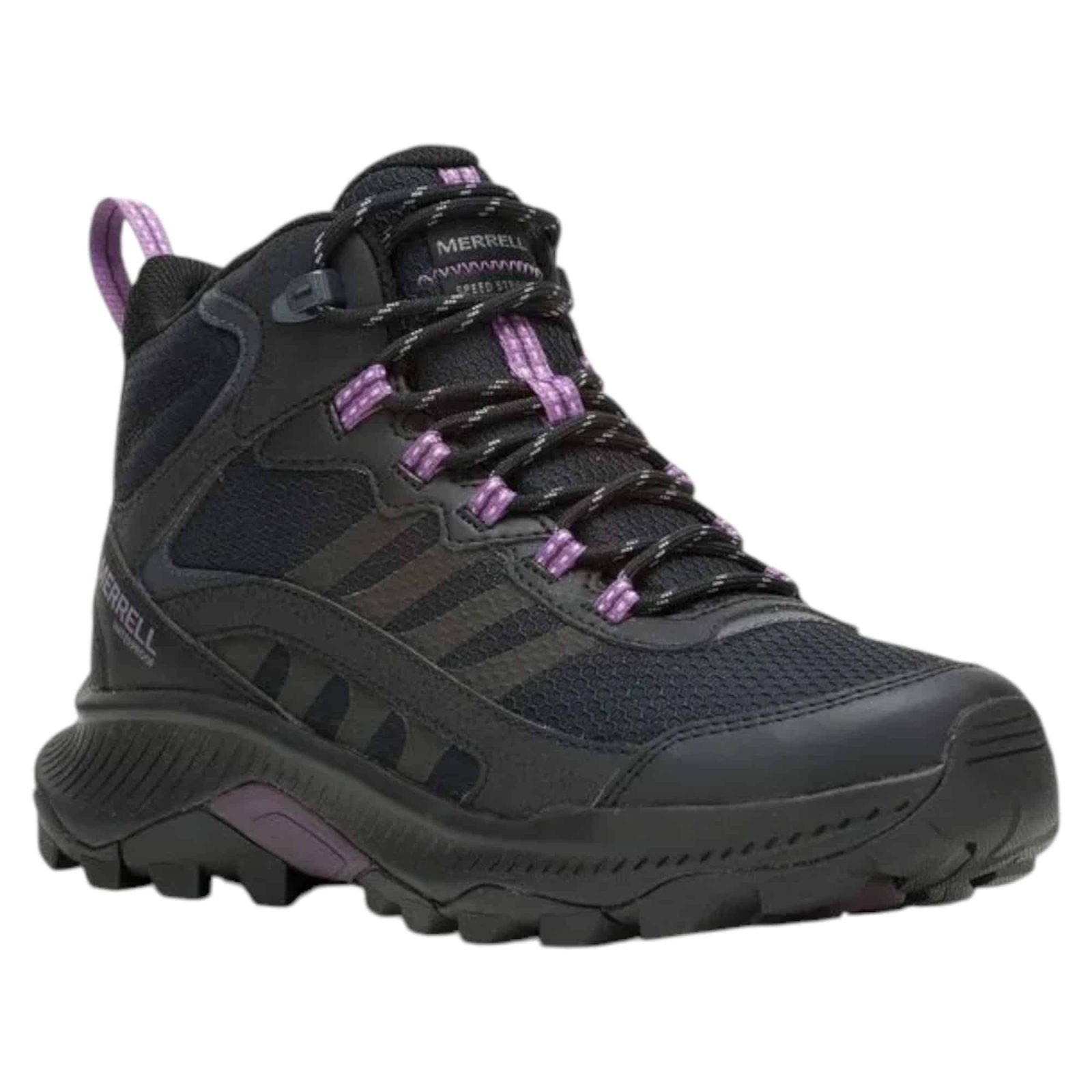 BOTIN MUJER SPEED STRIKE 2 MID WP BLACK MERRELL - Imagen 2