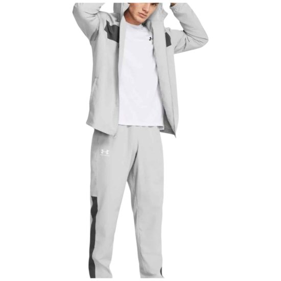Pantalon Buzo Hombre Vital Woven Mod Gray Under Armour - Imagen 3