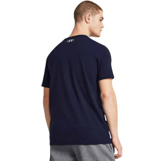 Polera Hombre MC Camo Chest Stripe Navy Under Armour - Imagen 4