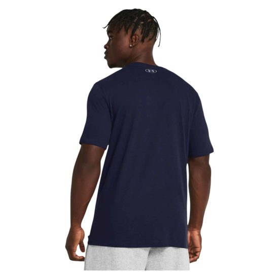 Polera Hombre MC Foundation Navy Under Armour - Imagen 2