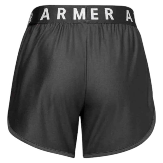 Short Mujer Play Up 13 cm Gris Under Armour - Imagen 2