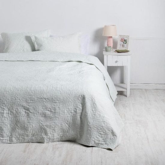 QUILT MF 1.5 P PORTUGAL VERDE AGUA MASHINI - Imagen 3