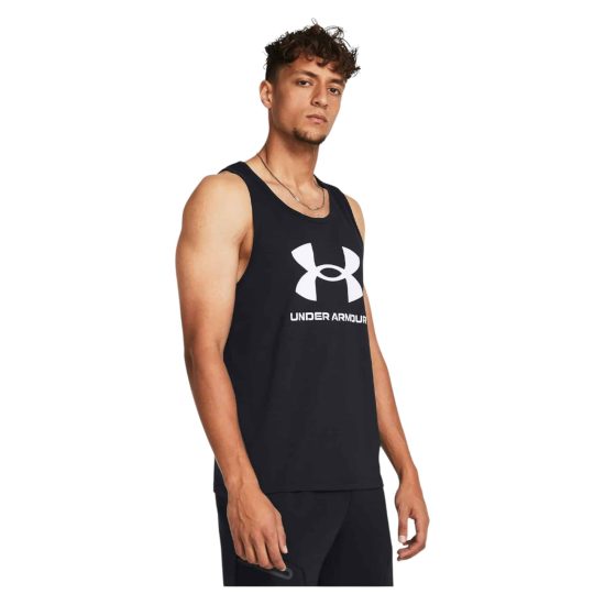 Polera Hombre SM Sportstyle Black Under Armour - Imagen 3
