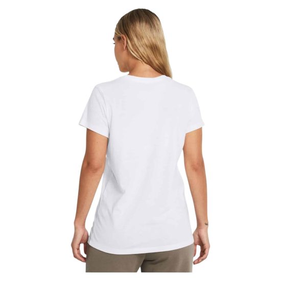 Polera Mujer MC Sportstyle Graphic White Under Armour - Imagen 2