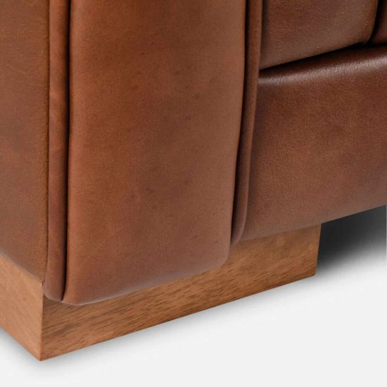 Sofá 3 Cuerpos Cuero Chesterfield Siena - Imagen 9