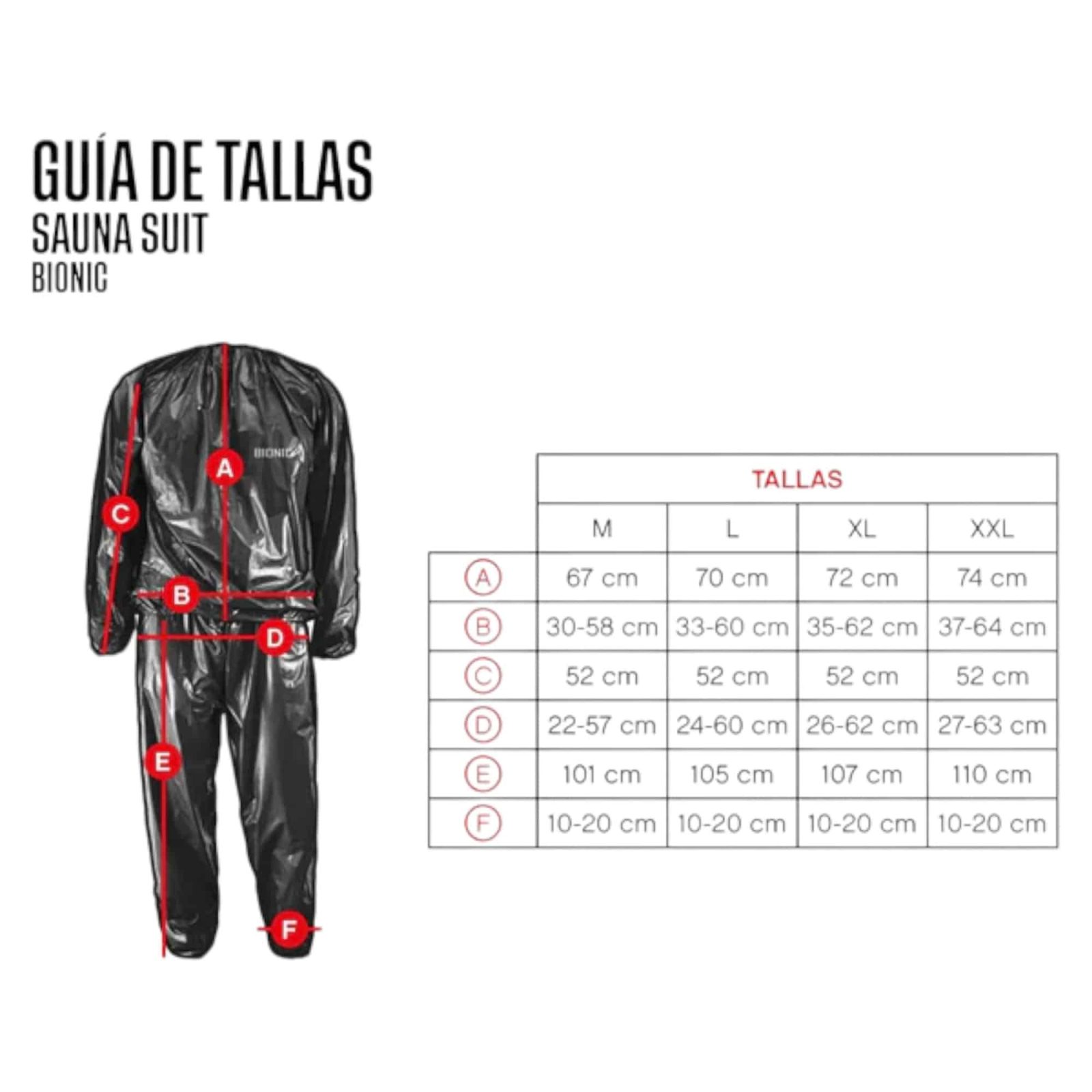 SET SAUNA SUIT CUTTINGWEIGHT NG BIONIC - Imagen 2