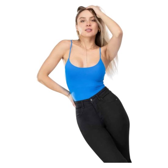 JEANS 3781 HAHID CINTURA FLARE NEGRO MOHICANO - Imagen 2