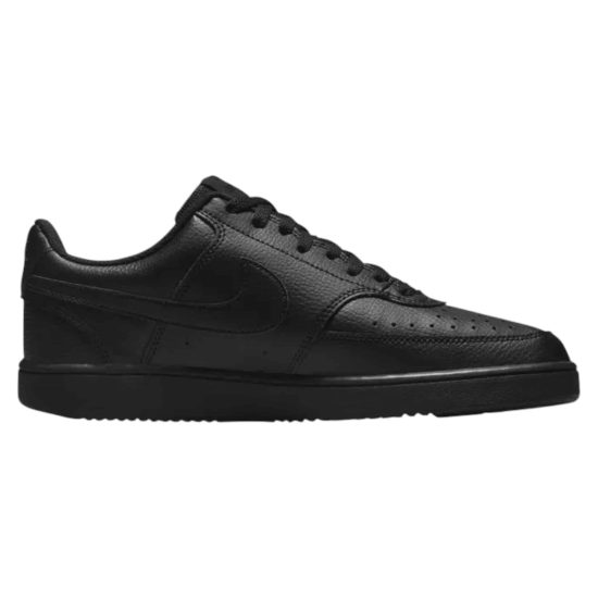 ZAPATILLA HOMBRE COURT VISION LOW NEXT NATURE BLACK/BLACK NIKE - Imagen 2