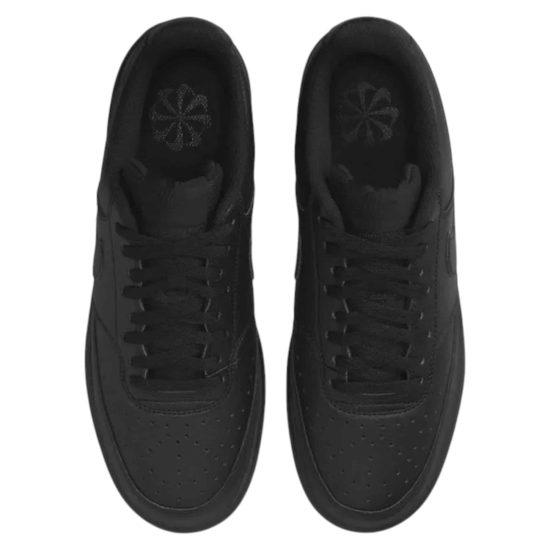 ZAPATILLA HOMBRE COURT VISION LOW NEXT NATURE BLACK/BLACK NIKE - Imagen 8