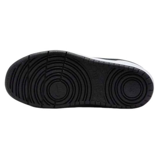 ZAPATILLA KIDS COURT BOROUGH LOW PS WHITE/BLACK NIKE - Imagen 2