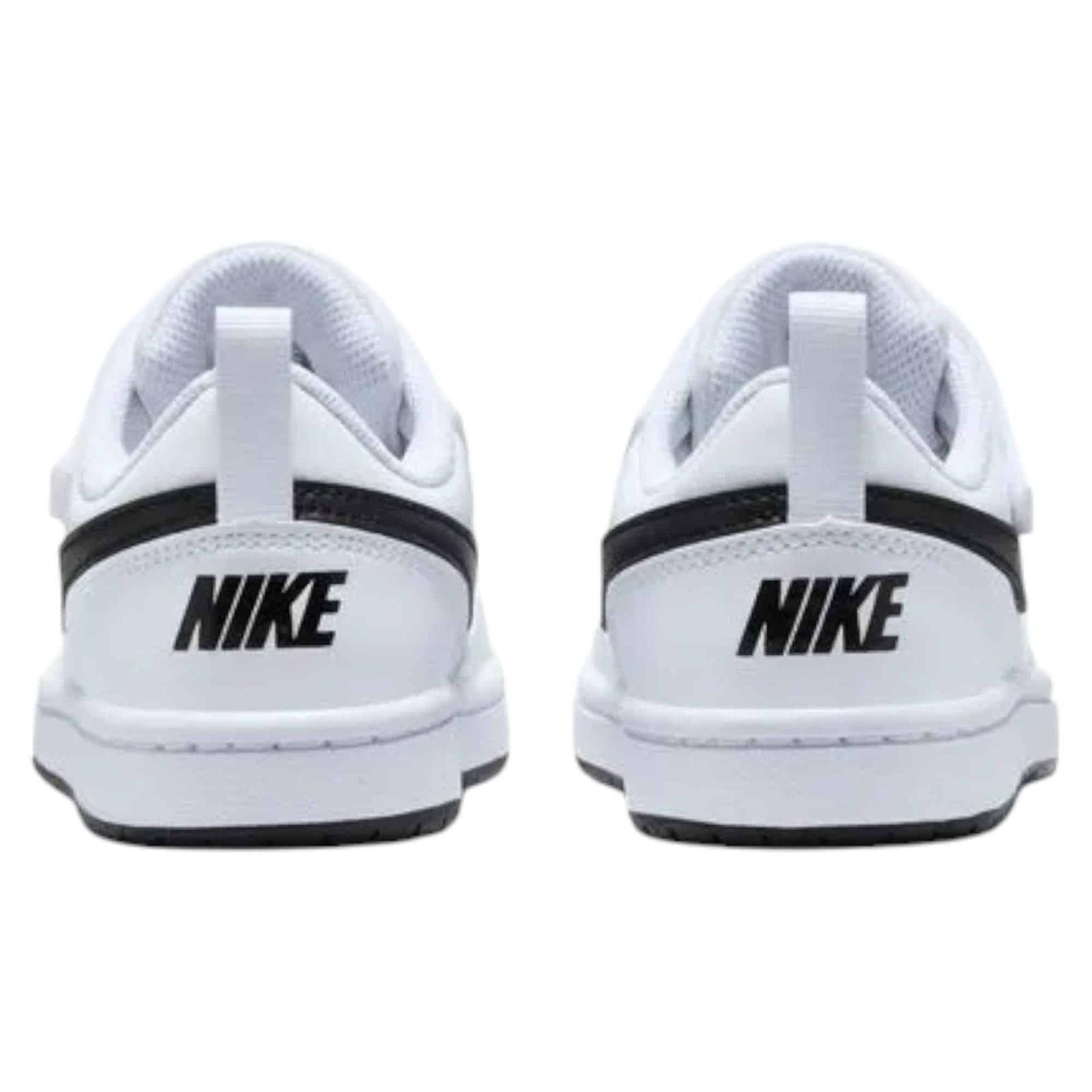 ZAPATILLA KIDS COURT BOROUGH LOW PS WHITE/BLACK NIKE - Imagen 5