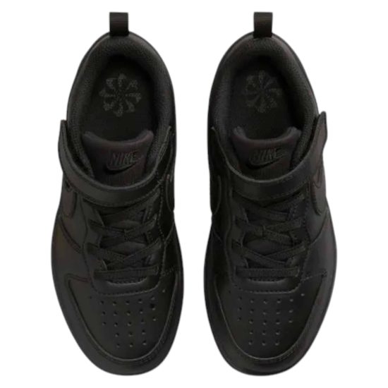 ZAPATILLA KIDS COURT BOROUGH LOW RECRAFT BLACK/BLACK NIKE - Imagen 3