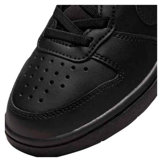 ZAPATILLA KIDS COURT BOROUGH LOW RECRAFT BLACK/BLACK NIKE - Imagen 6