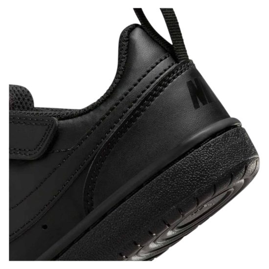 ZAPATILLA KIDS COURT BOROUGH LOW RECRAFT BLACK/BLACK NIKE - Imagen 8
