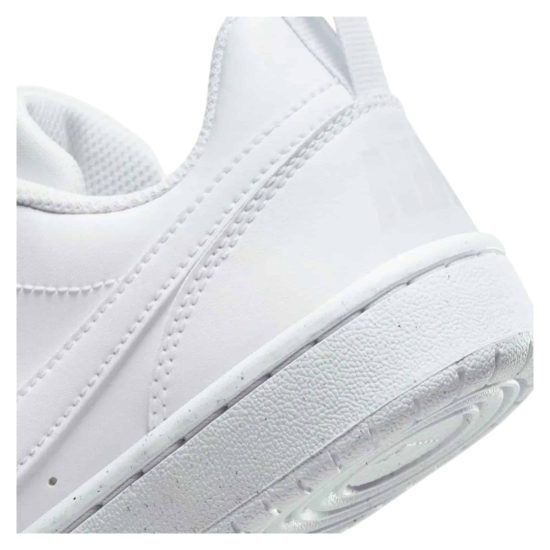 ZAPATILLA YOUTH COURT BOROUGH LOW RECRAFT WHITE/WHITE NIKE - Imagen 4