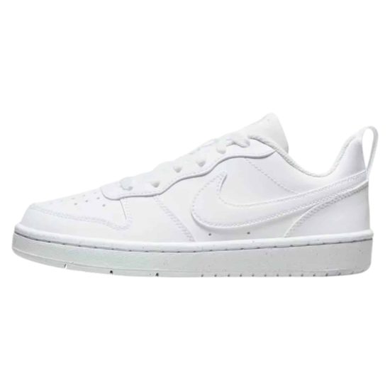 ZAPATILLA YOUTH COURT BOROUGH LOW RECRAFT WHITE/WHITE NIKE - Imagen 5
