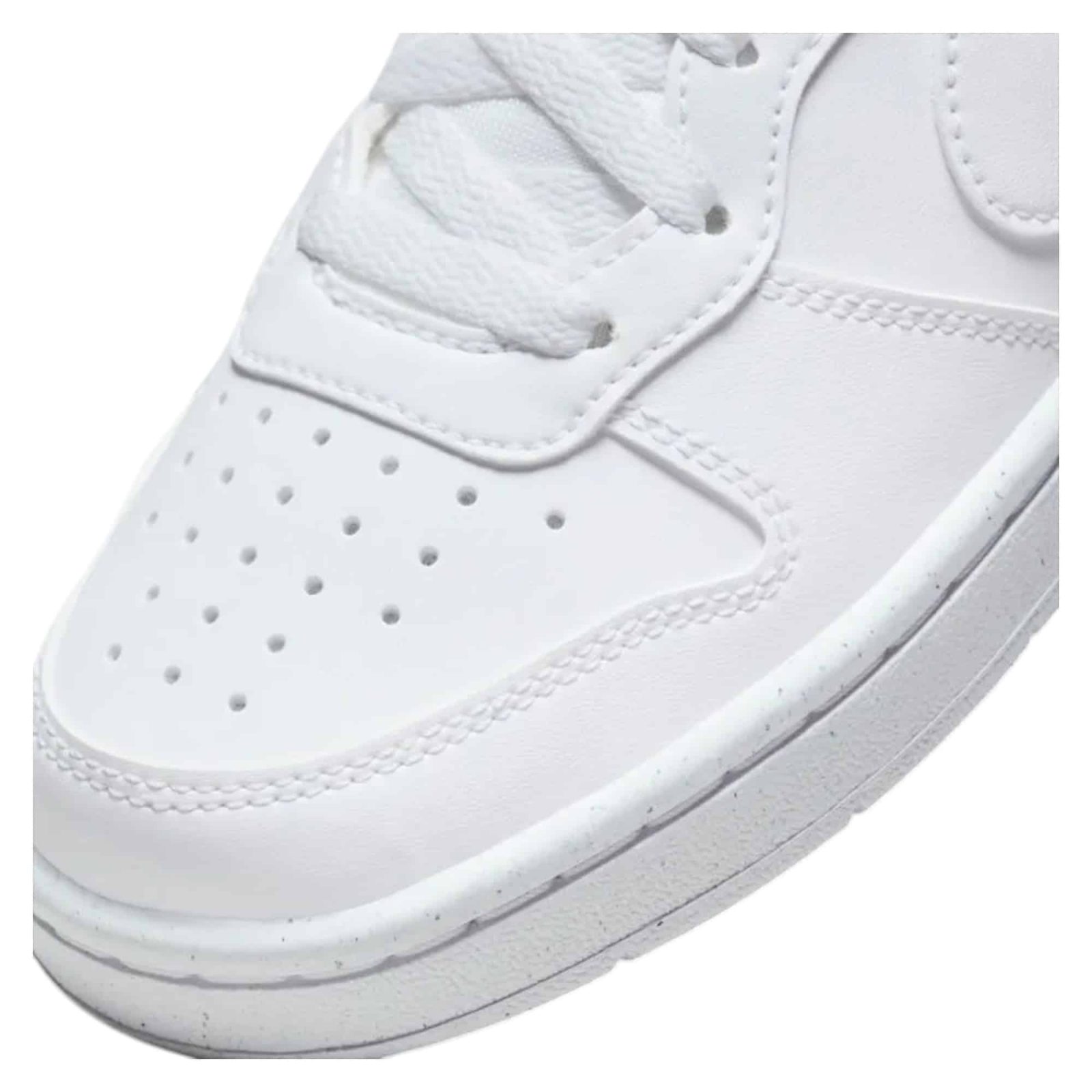 ZAPATILLA YOUTH COURT BOROUGH LOW RECRAFT WHITE/WHITE NIKE - Imagen 7